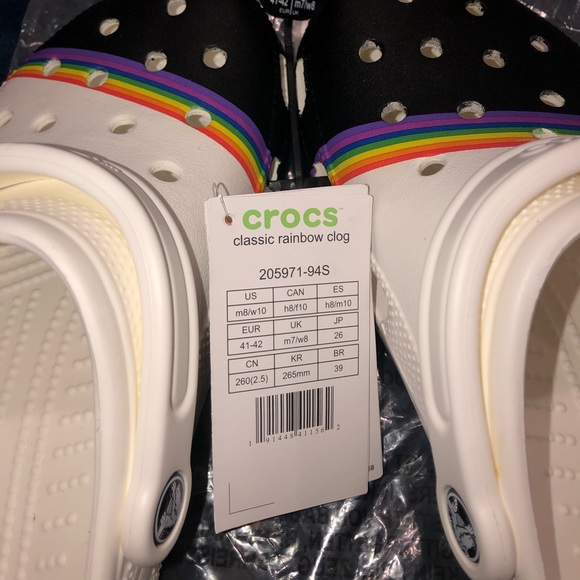 Classic Rainbow Crocs - Picture 5 of 6